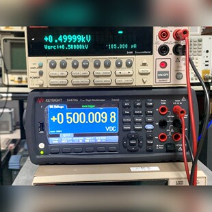 是徳34470A 七位半万用表刚到收到校准功能全通过 议价