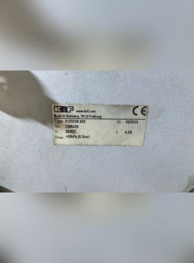德国KNF PJ25539-920气泵 议价