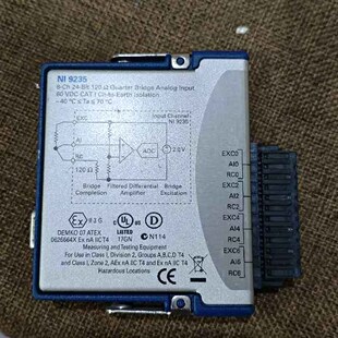 NI 9235 8-Ch 24-Bit 120Ω Quart 议价