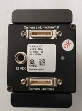 巴斯勒SPL2048-140km工业相机德国制造成色轻微 议价
