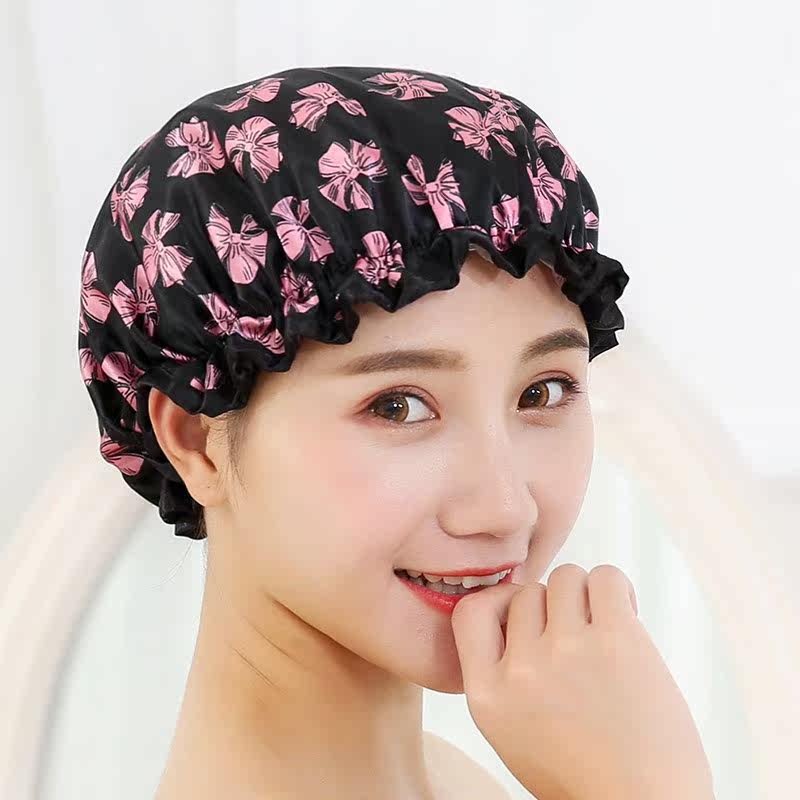 Headgear Korean Dye hair Shower cap lovely Korean Edition shower Bath Hair waterproof Plasticin the Family/Personal Cleaning Tools , Personal care cleaning appliances , Shower cap  category - from Buy2taobao.com to provide professional Taobao agent buy service
