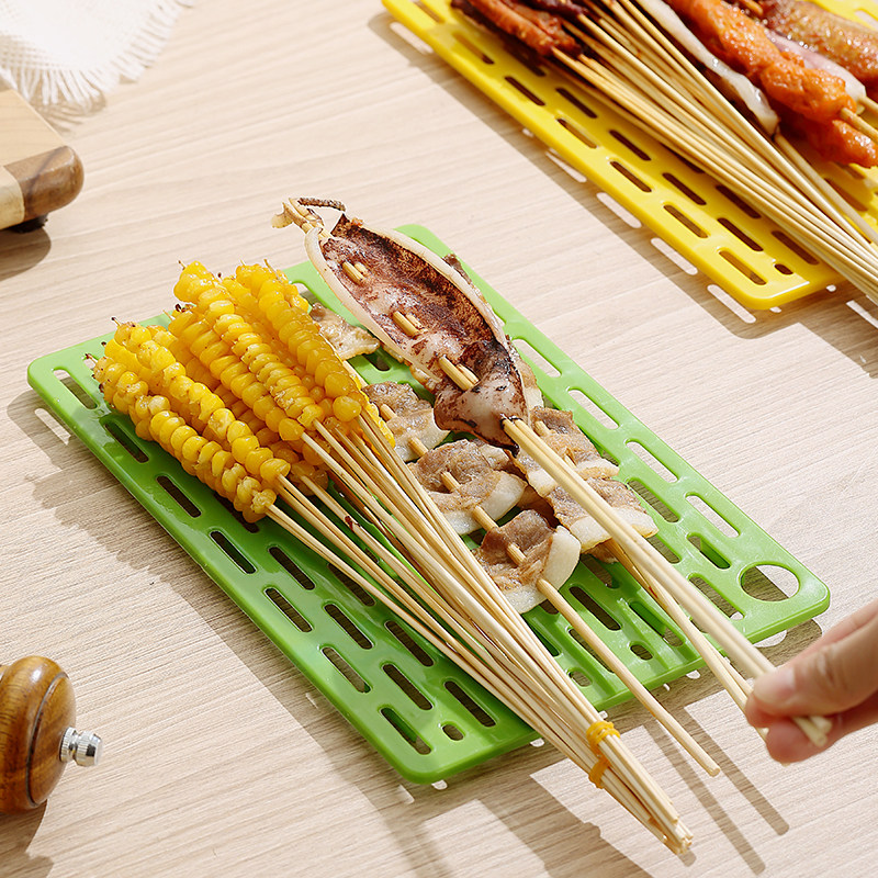 沥水烧烤托盘商用摆菜品盘烧烤店网格滤水筛子串串香展示盘子垫子,餐饮具,洗菜盆/沥水篮/漏水筛,淘宝优惠券,粉丝福利购,淘宝优惠卷