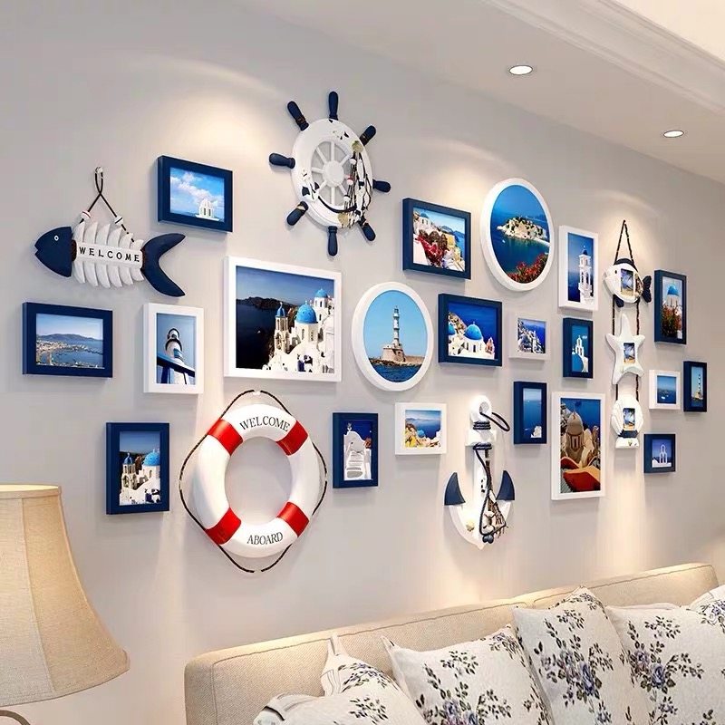 Mediterranean Sea style originality Restaurant background metope Wall Pendant bedroom children Room Pendants ornamentin the Home accessories , Mural  category - from Buy2taobao.com to provide professional Taobao agent buy service