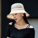 桑蚕丝帽子女夏天大檐防晒遮阳帽防紫外线太阳帽轻薄透气亲肤凉帽