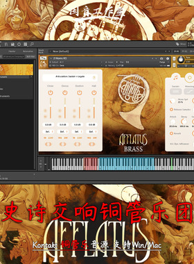 史诗交响乐铜管乐团Strezov Sampling Afflatus Chapter II Brass