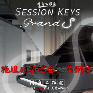 新版斯坦威D演唱会三角大钢琴Session Keys Grand S v1.3音色温暖