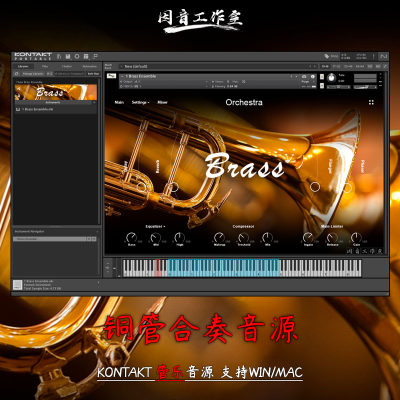 铜管合奏音源Muze Brass Ensemble精品管弦乐铜管音色kontakt编曲