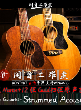 Session Guitarist Strummed Acoustic 2原声木吉他扫弦温暖圆润