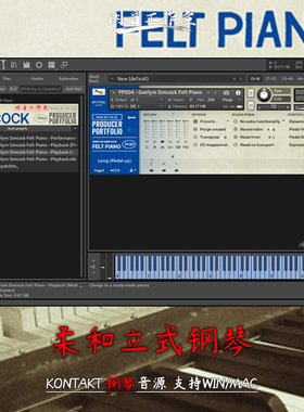 Spitfire Audio Producer Portfolio Gwilym Simcock Felt Piano