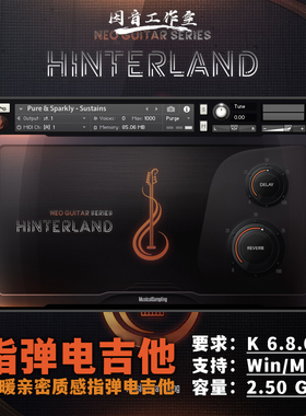 指弹电吉他音源Neo Guitar Series Hinterland/Gravitas温暖质感