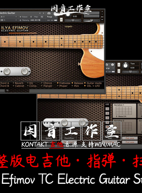 指弹扫弦电吉他完整版Ilya Efimov TC Electric Guitar Strum音源