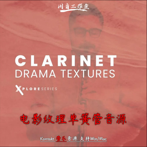 抒情单簧管音源电影纹理管乐
