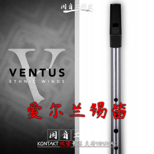 锡笛 爱尔兰 哨笛音源 Ventus Tin Whistle 音色婉转清亮舞曲节奏