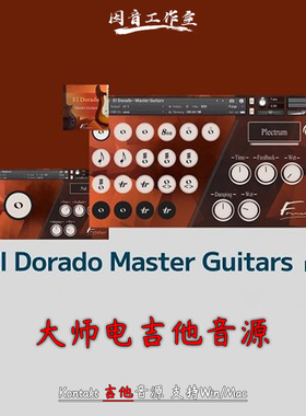 大师电吉他音源埃尔多拉多DavidForner El Dorado Master Guitars