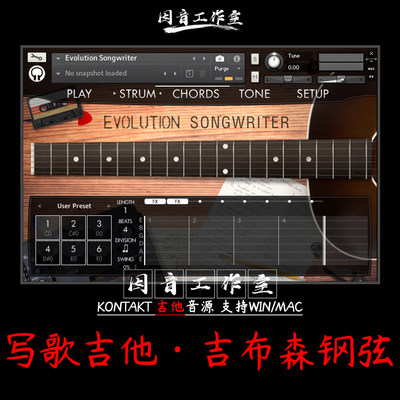 写歌吉他 吉布森钢弦 Orange Tree Samples Evolution Songwriter