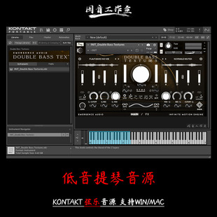 低音提琴音源Emergence Audio Double Bass Textures v1.0.1