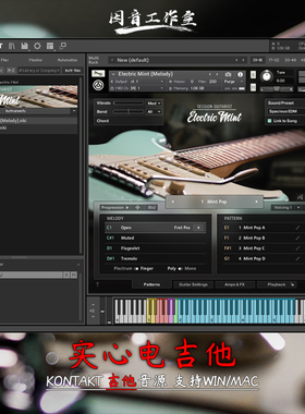 超棒的实心电吉他手音源Session Guitarist Electric Mint v1.1.0