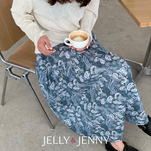 JELLY&JENNY半身裙小众印花
