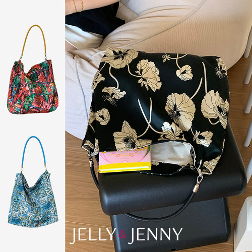 JELLY&JENNY托特包小众印花