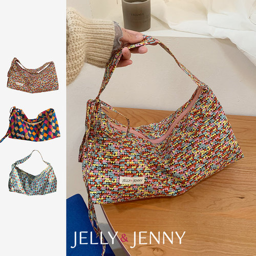 JELLY&JENNY法棍包小众印花