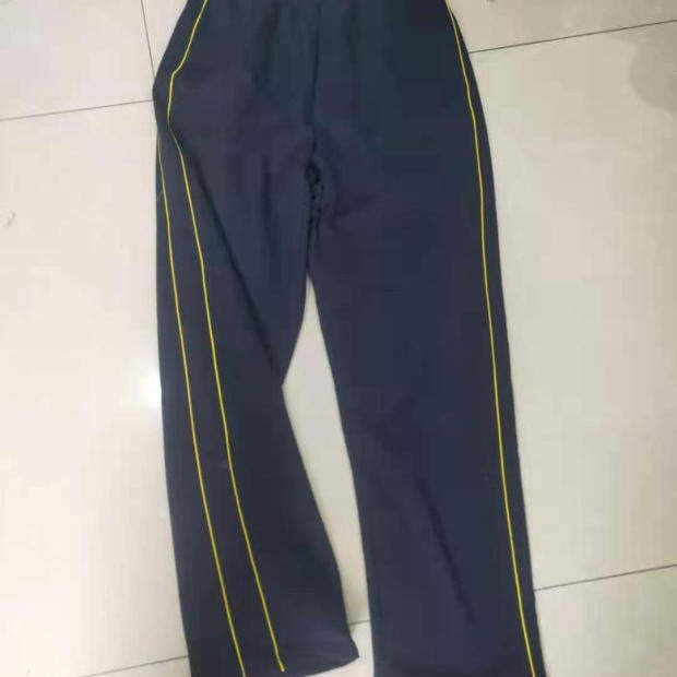 纯棉中小学生男女校服长裤深藏蓝校服/园服