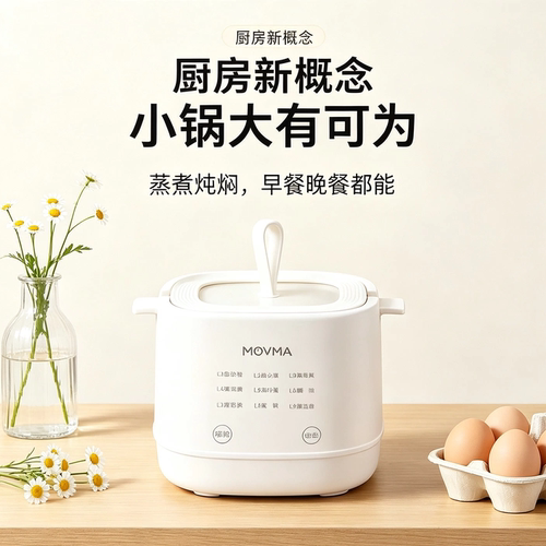 多功能煮蛋器家用小型自动断电蒸蛋器宿舍早餐神器温泉蛋蒸蛋羹机