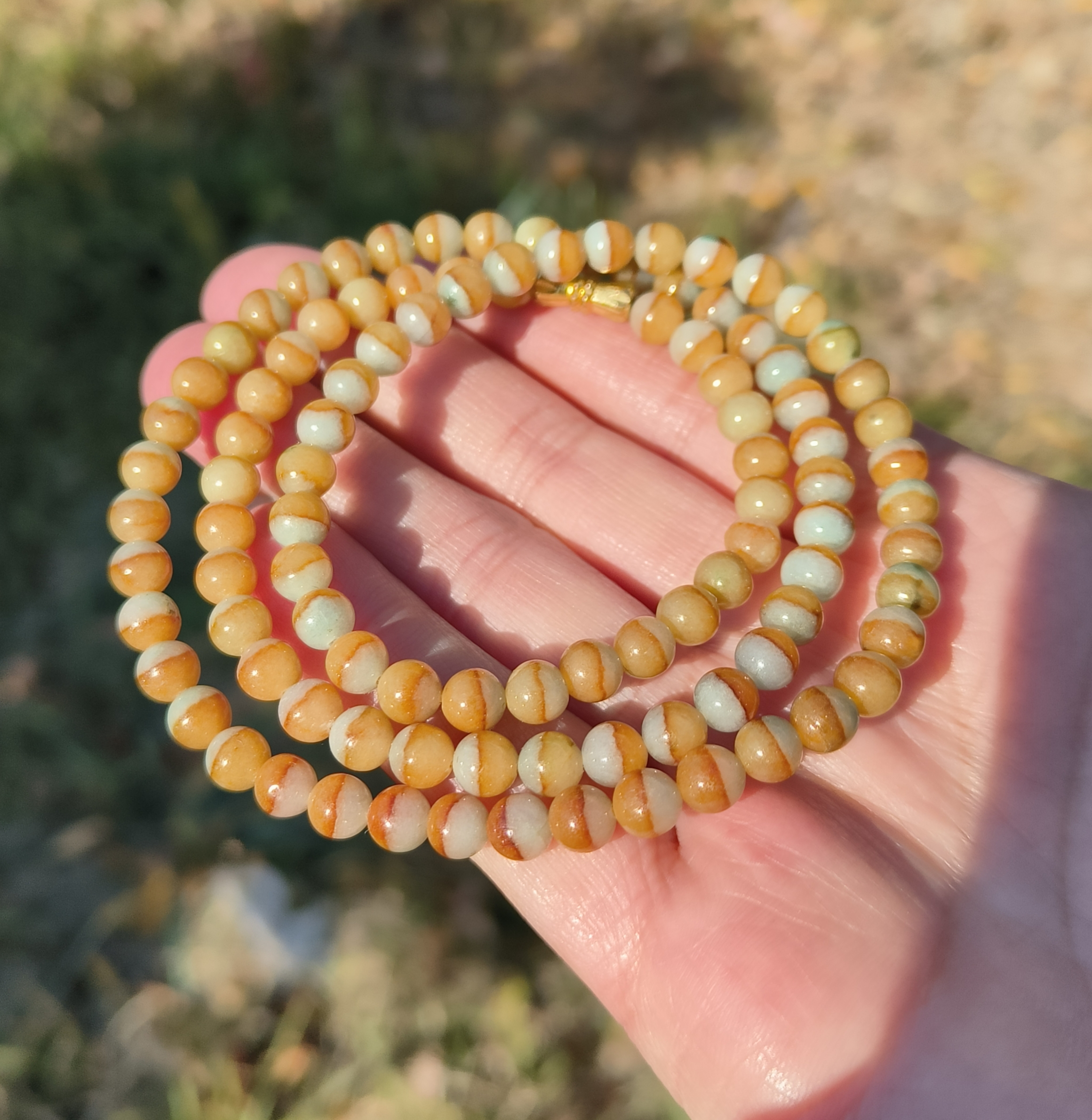 卡5.7mm一线红鸳鸯翡翠项链手链天然缅甸翡翠A货圆珠101颗送证书