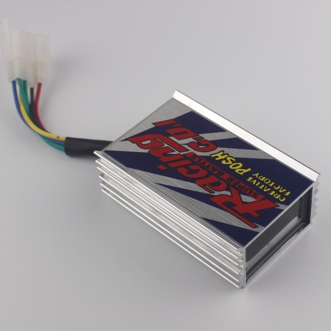 XSAN摩托车改装点火器CG125 GY6 150 ATV RACING CDI 铝壳6线AC