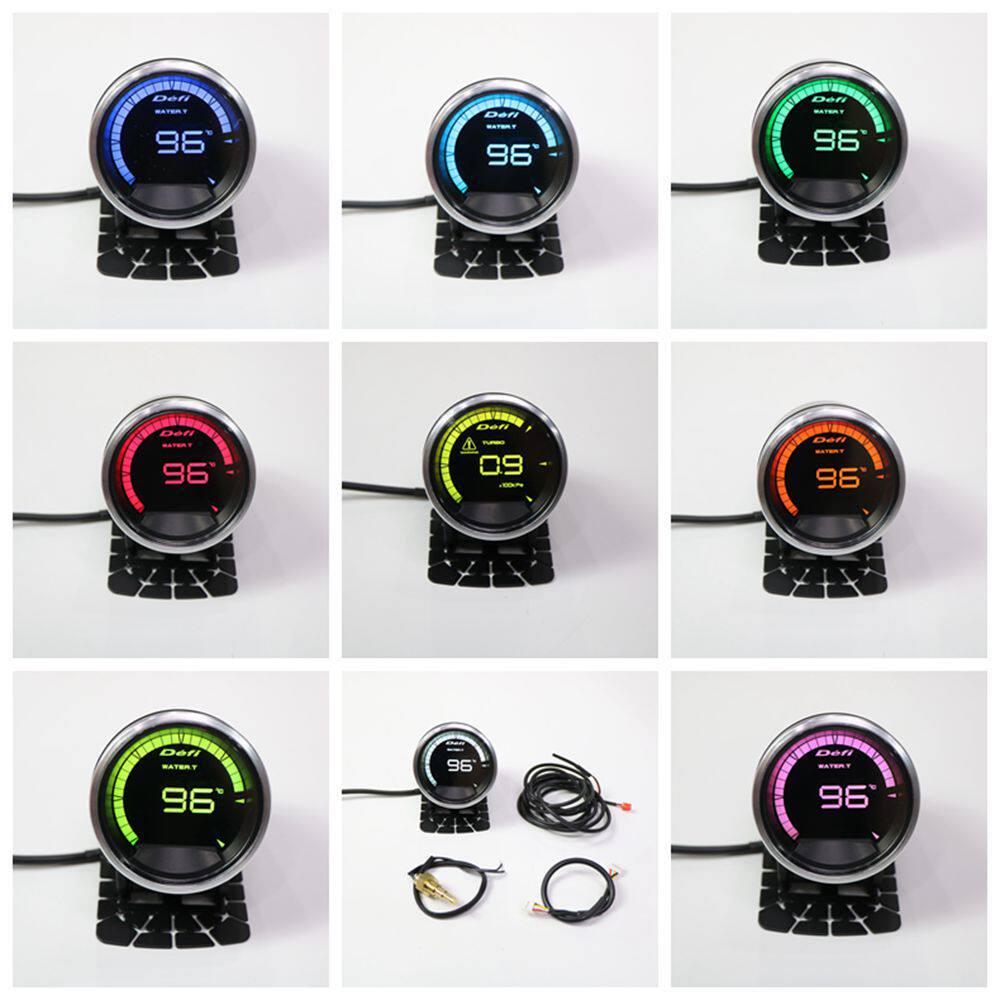 新款OBD赛车仪表defiA1七彩涡轮