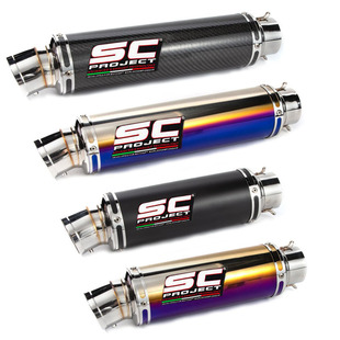 SC排气管黄龙600 60mm Z900 R6改装 51mm通用 Z800 摩托车圆筒改装