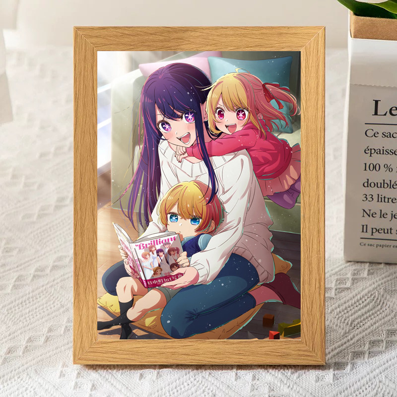 我推的孩子木头木质相框星野爱瑠美衣动漫周边宿舍寝室桌子摆台架,模玩/动漫/周边/娃圈三坑/桌游,动漫水杯/居家/百货,淘宝优惠券,粉丝福利购,淘宝优惠卷