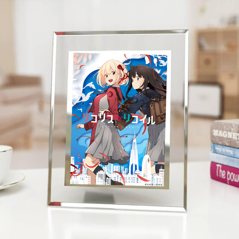 LycorisRecoil锦木千束玻璃相框