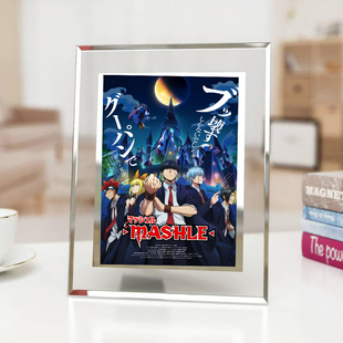 物理魔法使马修水晶玻璃相框雷蒙兰斯动漫周边宿舍寝室桌子摆台架