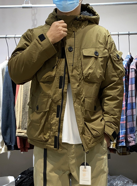 还要啥羽戎服？M65工装棉衣男加厚21冬季新款多口袋连帽棉服潮牌