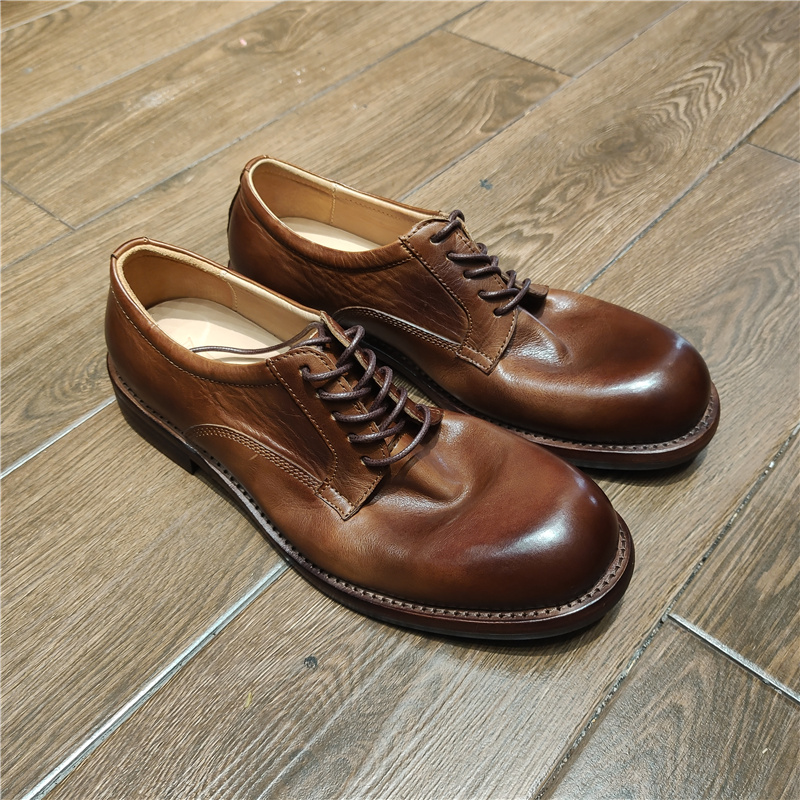 2.7cm德比鞋休闲马皮皮鞋