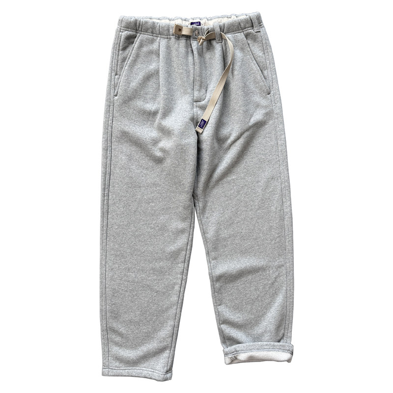 C高质感！加绒加厚锥形卫裤男