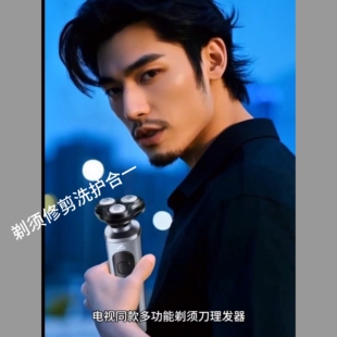 电视同款 重阁多功能剃须刀理发器三合一重阁多功能电动剃须刀