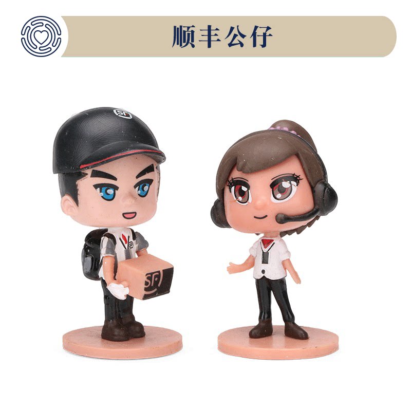 心理沙盘沙具顺丰公仔人物卡通人偶模型塑料男童女孩玩具仿真迷你