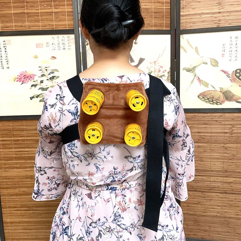 自己艾灸艾灸背部穴位随身灸