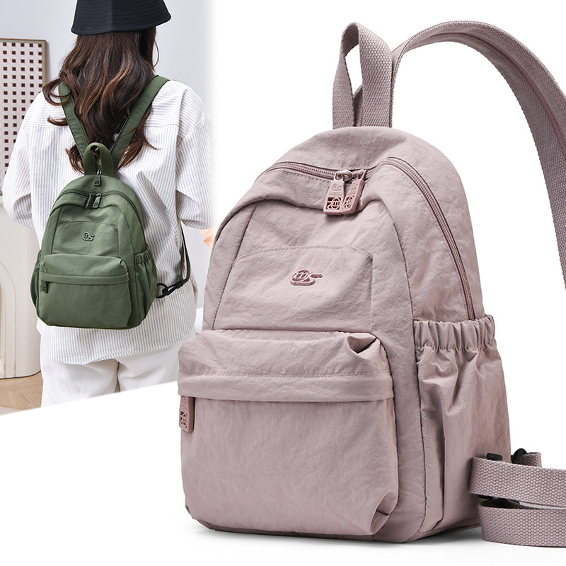 时尚新款牛津布潮流斜挎包背包休闲女士双肩包学院风百搭多用胸包