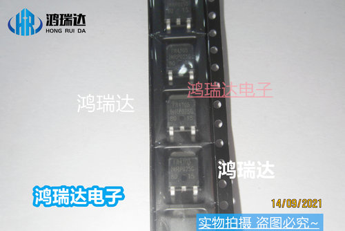 热卖原装IRFR4105TRPBF丝印FR4105 贴片TO-252 27A/55V 直拍