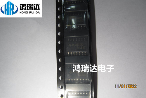 SN74LS07NSR 丝印74LS07 贴片SOP14封装 缓冲器芯片 现货直拍