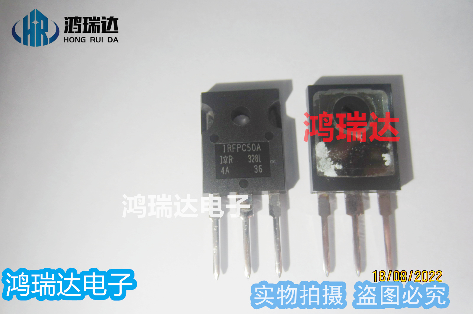 进口原装IRFPC50APBF IRFPC50 11A/600V TO-247 场效应MOS管