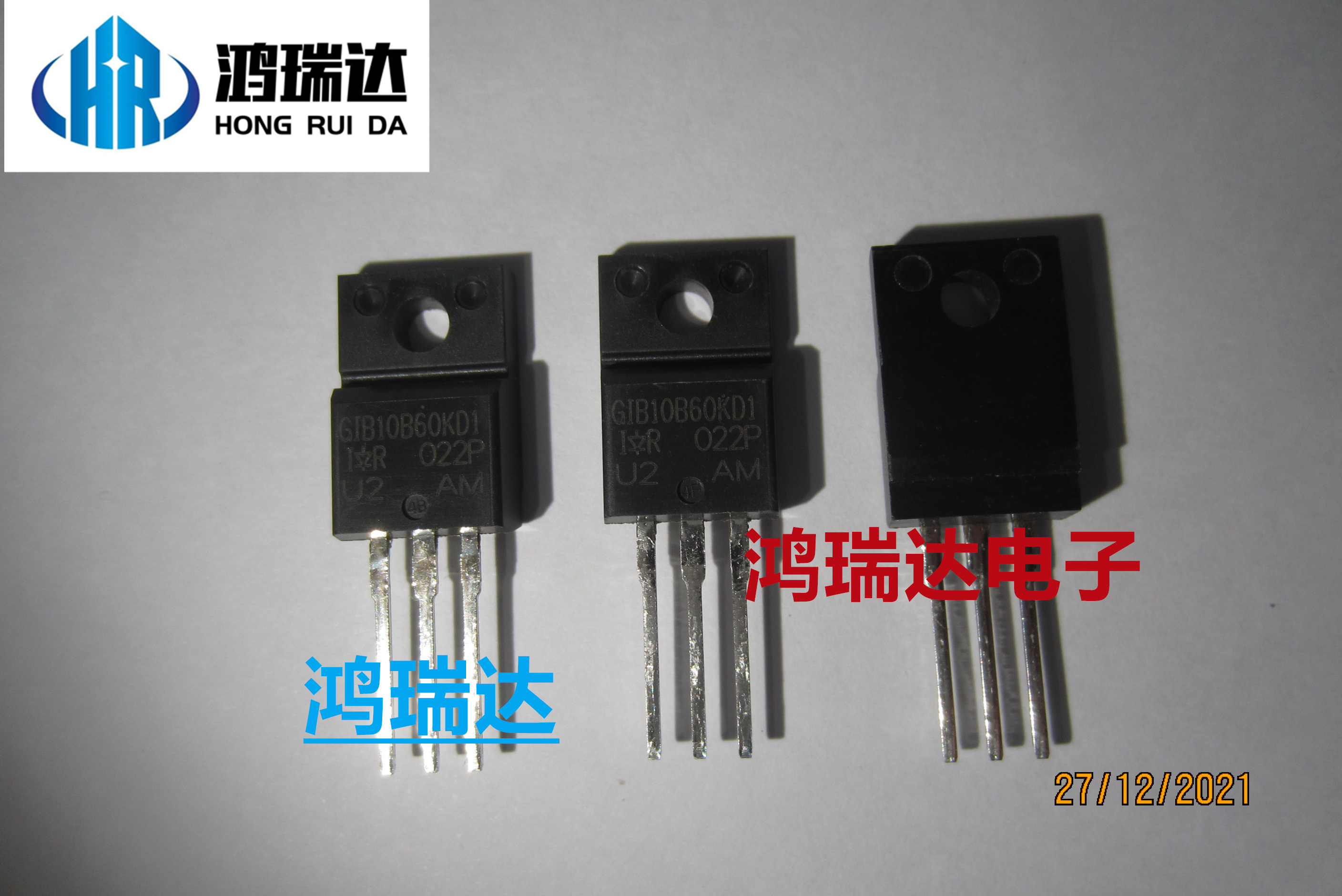 IRGIB10B60KD1PBF IRGIB10B60 TO220直插 MOS管场效应管 现货