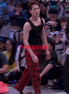 王嘉尔同款背心男紧身运动透气外穿跨栏纯棉嘻哈街头风格坎肩吊带