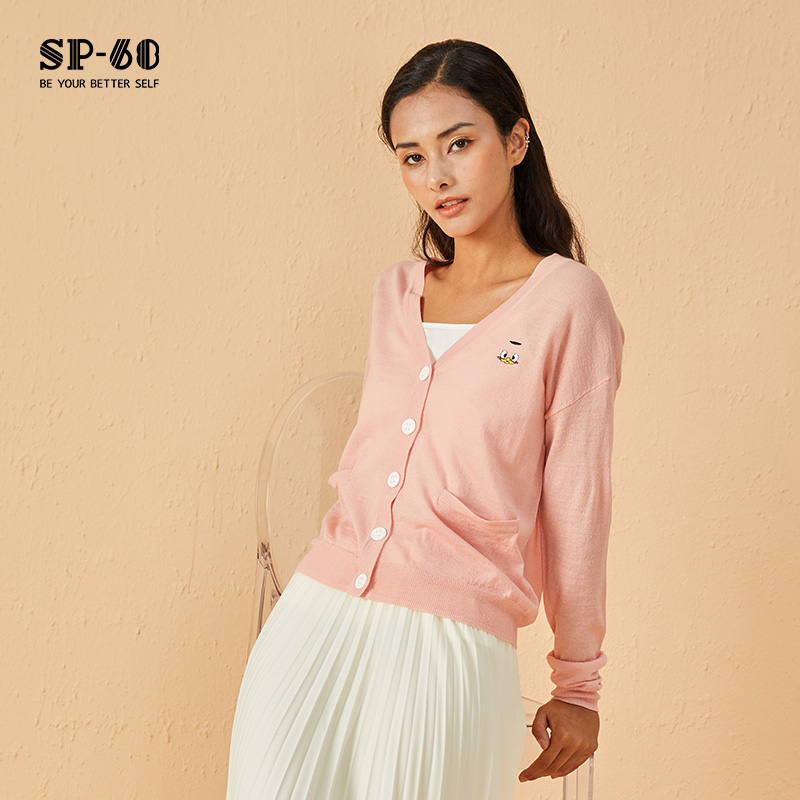 sp68纯色羊毛秋季新款外套开衫