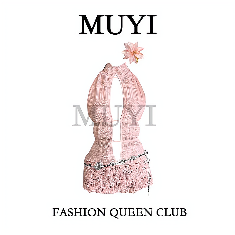 酒吧gogo纯欲性感粉色演出服