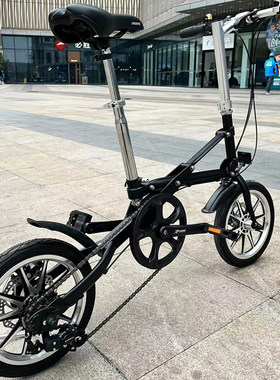 CMSBIKE日本折叠式单车成人健身折叠骑行自行车代驾神器代步包邮