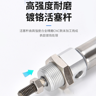 CD85N10 小型不锈钢迷你气缸MI 25X30X50X75