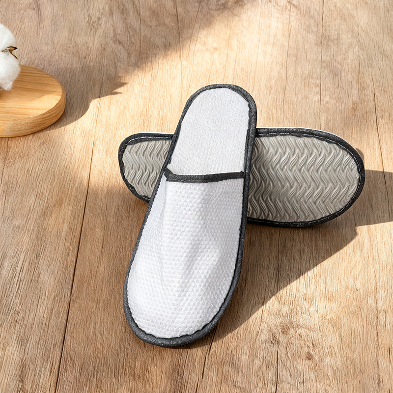 一次性家居拖鞋毛巾布防滑室内拖鞋男女通用家用民宿宾馆旅馆待客